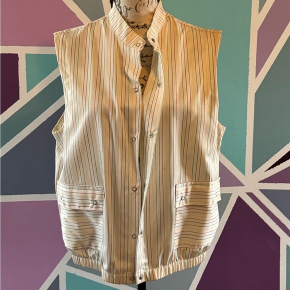 Vintage rainbow stripe button down - Picture 1 of 4